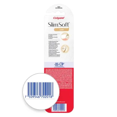 Escova Dental Colgate Slim Soft Gold Ultra com 2 Unidades