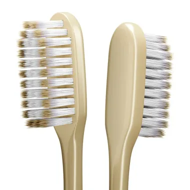 Escova Dental Colgate Slim Soft Gold Ultra com 2 Unidades