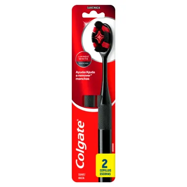 Escova Dental Colgate Luminous White com 2 Unidades