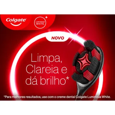 Escova Dental Colgate Luminous White com 2 Unidades