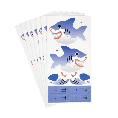 Quebra Cabe&ccedil;a 3D Shark Tubar&atilde;o Dipe Du 3+ Anos 22 Pe&ccedil;as