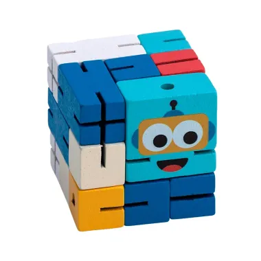 Cubebot Dipe Du Rob&ocirc; Transform&aacute;vel em Cubo 4+ Anos 1 Unidade