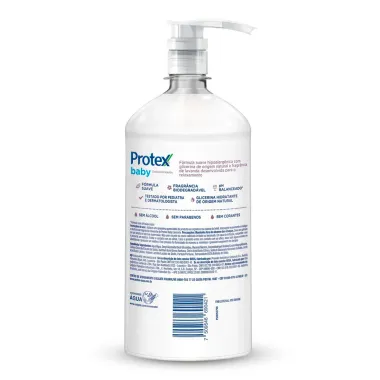 Sabonete L&iacute;quido Protex Baby da Cabe&ccedil;a aos P&eacute;s Lavanda 1L