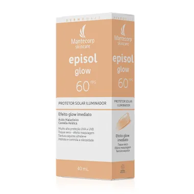 Protetor Solar Iluminador Episol Glow FPS 60 40ml