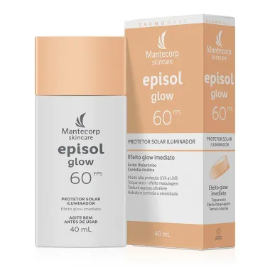 Protetor Solar Iluminador Episol Glow FPS 60 40ml