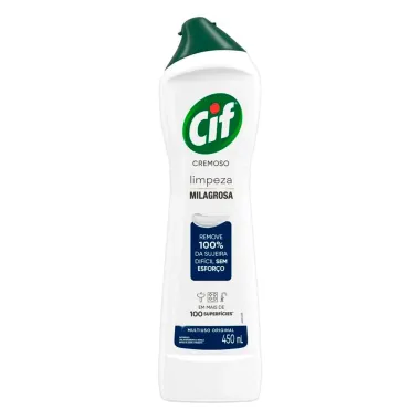 Cif Cremoso Limpeza Milagrosa Multiuso Original 450ml