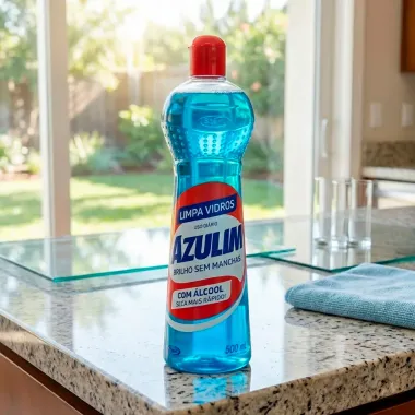 Limpa Vidros Azulim com &Aacute;lcool 500ml