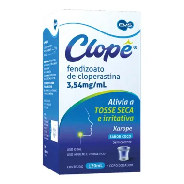 Clope 3,54mg/ml Xarope com 120ml