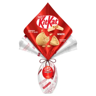 Ovo de Pascoa Nestle Kit Kat White com Wafer Crocante 338,5g
