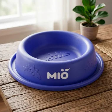 Comedouro Mi&oacute; Anti-Formigas para Gatos Lil&aacute;s