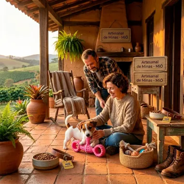 Mordedor para C&atilde;es Mi&oacute; Play Halter com Textura Massageadora Rosa 1 Unidade