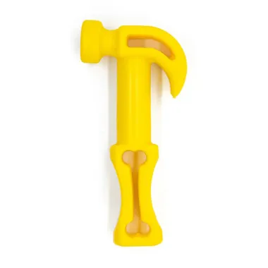 Mordedor para C&atilde;es Mi&oacute; Formato Martelo Amarelo 1 Unidade