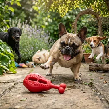 Brinquedo Veterin&aacute;rio Pet Mi&oacute; Coxa de Frango