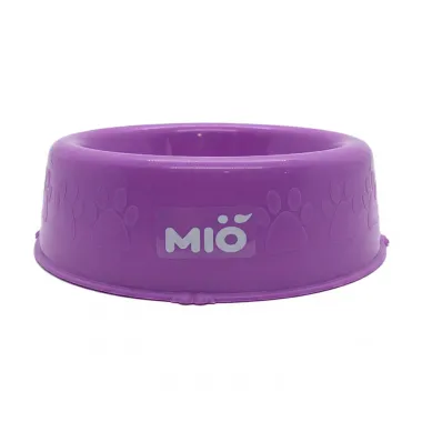 Comedouro Mi&oacute; Pata para C&atilde;es e Gatos Lil&aacute;s