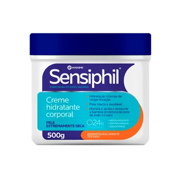 Sensiphil Creme Hidratante Corporal 500g