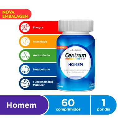 Centrum Essentials Homem 60 com Comprimidos