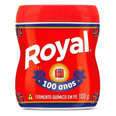 Fermento Quimico P&oacute; Royal 100g