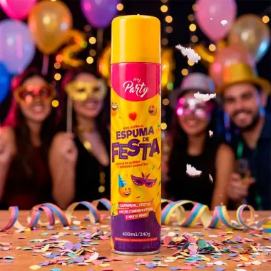Espuma de Festa My Party Neve Artificial 400ml