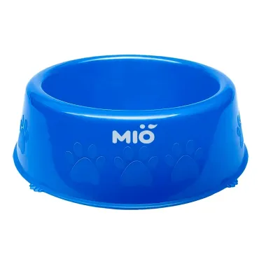 Comedouro Mi&oacute; Pata para C&atilde;es e Gatos Filhote Azul