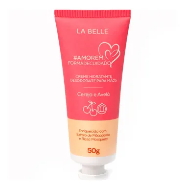 Creme Hidratante para As M&atilde;os La Belle Cereja e Avel&atilde; 50g