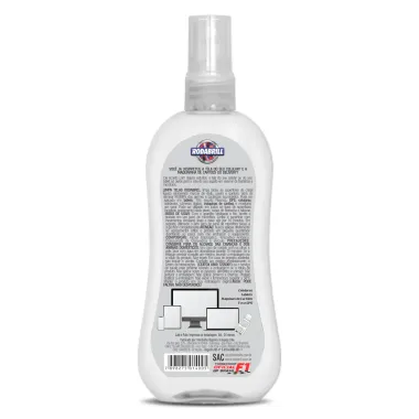 Kit Limpa Telas Rodabrill Spray 100ml e 1 Pano de Microfibra 20cm x 20cm