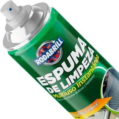 Espuma de Limpeza Rodabrill Multiuso Instant&acirc;nea Spray 400ml