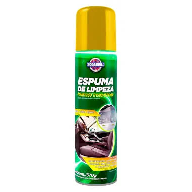 Espuma de Limpeza Rodabrill Multiuso Instant&acirc;nea Spray 400ml