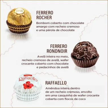 Ovo de P&aacute;scoa Ferrero Colection Ao Leite e Bombons 137,5g