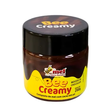 Mel Santa B&aacute;rbara Bee Creamy Mousse de Chocolate 250g