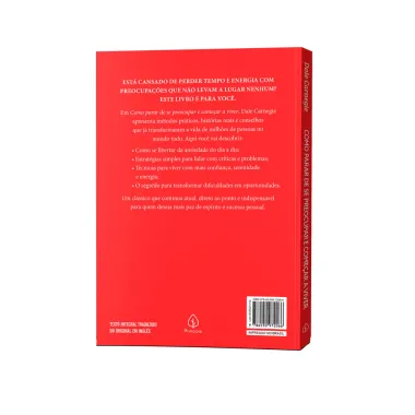 Livro Como Para De Se Preocupar E Come&ccedil;ar A Viver