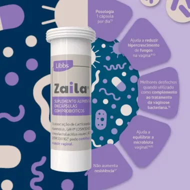 Zaila com 30 C&aacute;psulas Duras