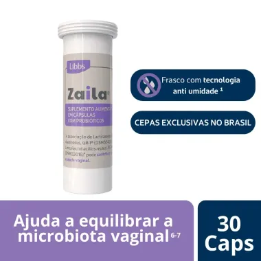 Zaila com 30 C&aacute;psulas Duras