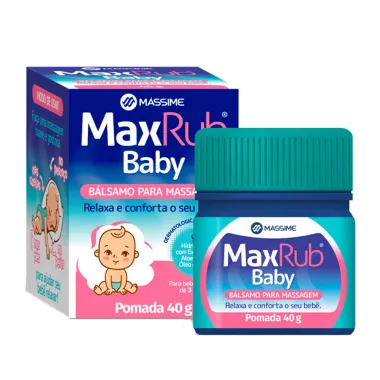 Maxrub Baby Pomada Balsamo para Massagem 40g
