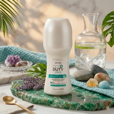 Desodorante Avon On Duty Care Roll-on Redutor de Pelos Antitranspirante 48h Antiodor 48ml
