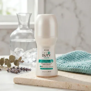 Desodorante Avon On Duty Care Roll-on Redutor de Pelos Antitranspirante 48h Antiodor 48ml