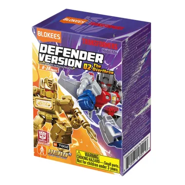 Blokees Transformers Defender Version 02 The Overthrow Colecion&aacute;veis Sortidos