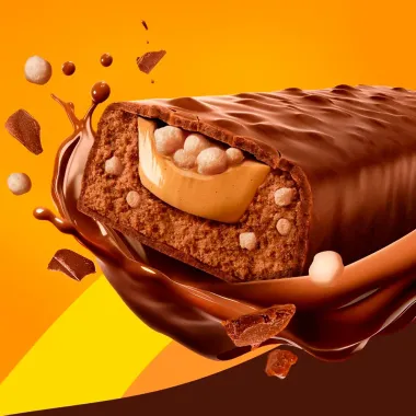 Barra de Prote&iacute;na 3 Cora&ccedil;&otilde;es 15g Prote&iacute;na Cappuccino Classic 50g