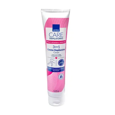 Creme Depilat&oacute;rio Corpo Avon Care Depilat&oacute;rio 3 em 1 125g