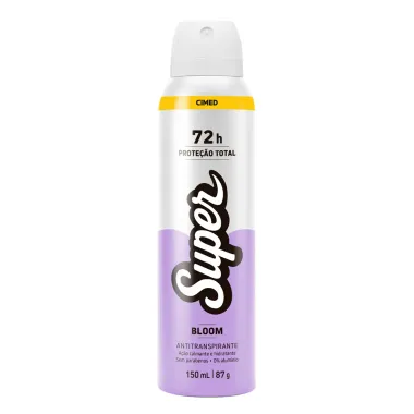 Desodorante Super Prote&ccedil;&atilde;o Total Feminino Bloom Aerosol Antitranspirante 72h 150ml