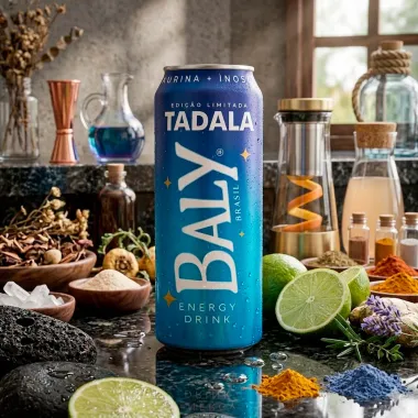 Energ&eacute;tico Baly Energy Drink Tadala Edi&ccedil;&atilde;o Limitada 473ml