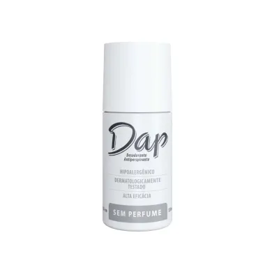 Desodorante Dap Sem Perfume Roll-on Antiperspirante com 55ml