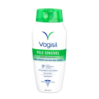 Sabonete &Iacute;ntimo em Gel Vagisil Pele Sens&iacute;vel 354ml