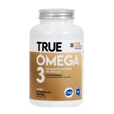 &Ocirc;mega 3 True Source com 60 C&aacute;psulas Softgel