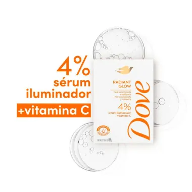 Sabonete em Barra Dove Radiant Glow 135g