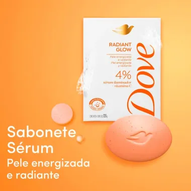 Sabonete em Barra Dove Radiant Glow 135g