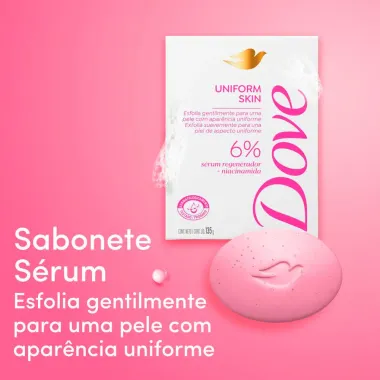 Sabonete em Barra Dove Uniform Skin 135g