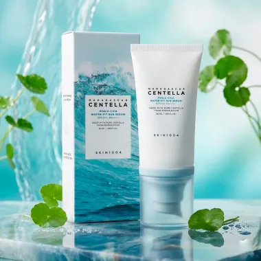 Protetor Solar SKIN1004 Madagascar Centella Hyalu-Cica Water-Fit Sun Serum FPS50 50ml