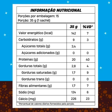 Whey Protein +Mu 18g de Prote&iacute;na Brownie Sach&eacute; 35g
