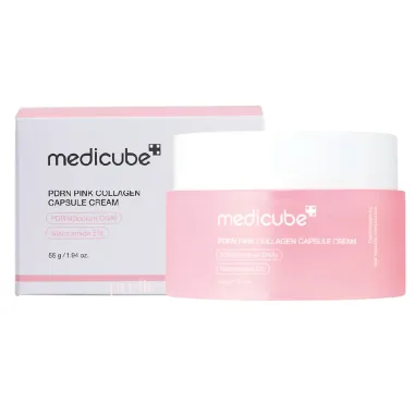 Creme Facial Medicube PDRN Pink Collagen Capsule Cream 50ml