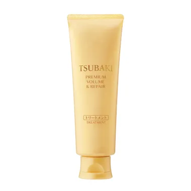 M&aacute;scara de Tratamento Tsubaki Premium Volume e Repair 180g